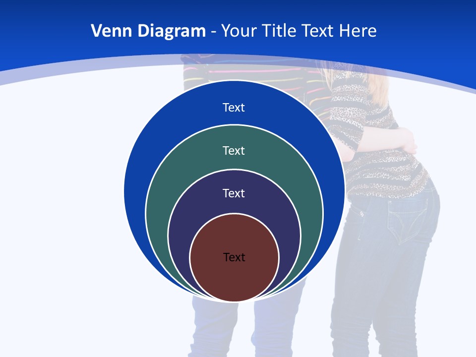 Young Presentation Backview PowerPoint Template