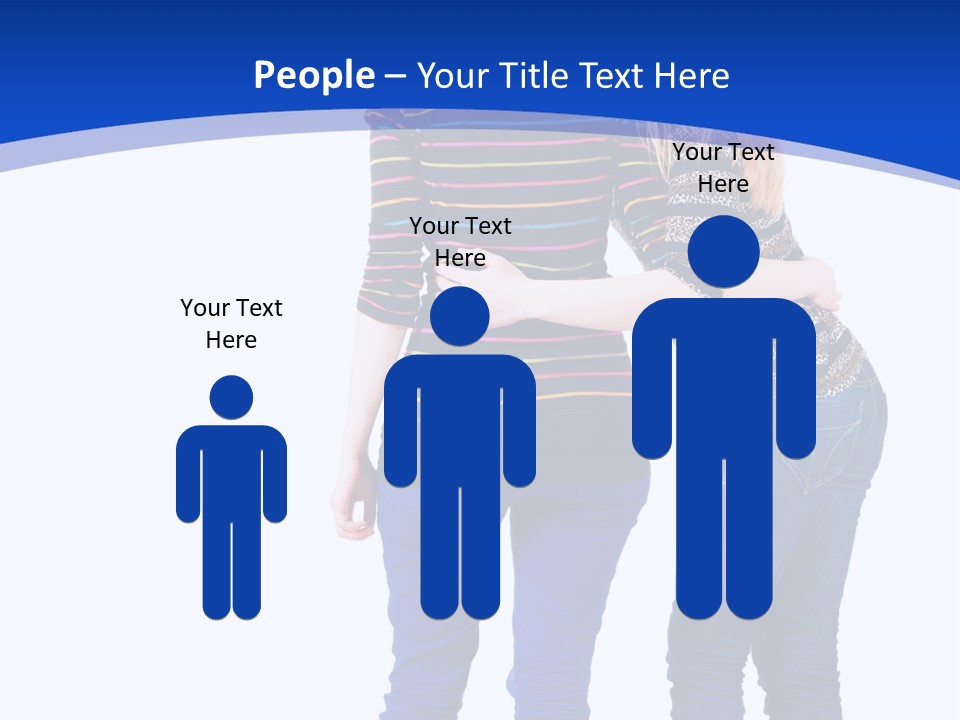 Young Presentation Backview PowerPoint Template