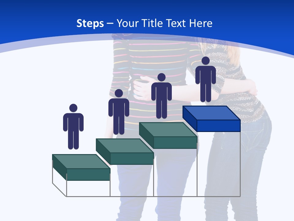 Young Presentation Backview PowerPoint Template