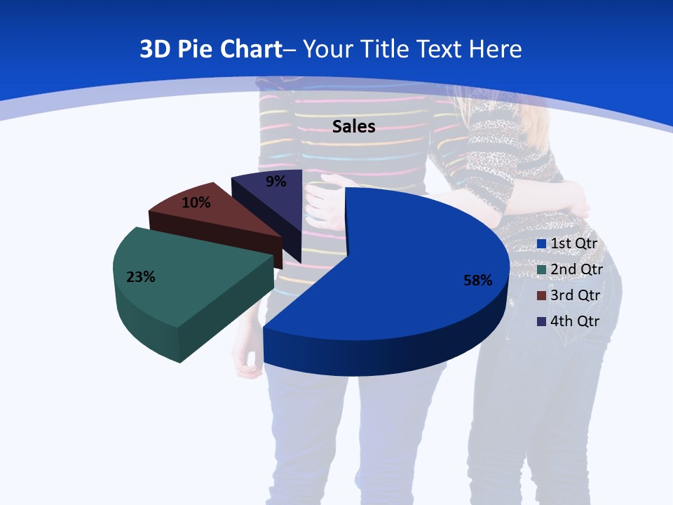 Young Presentation Backview PowerPoint Template