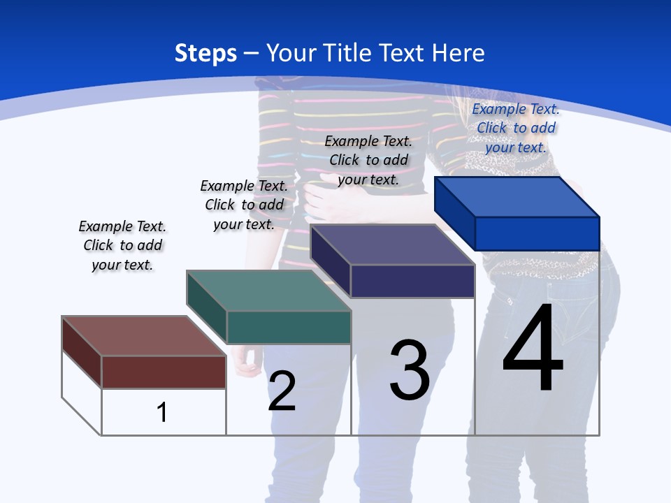 Young Presentation Backview PowerPoint Template
