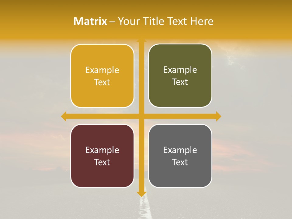 Russia Spring Traffic PowerPoint Template