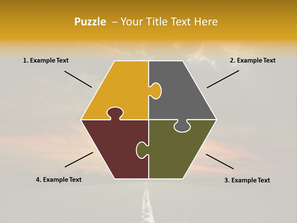 Russia Spring Traffic PowerPoint Template