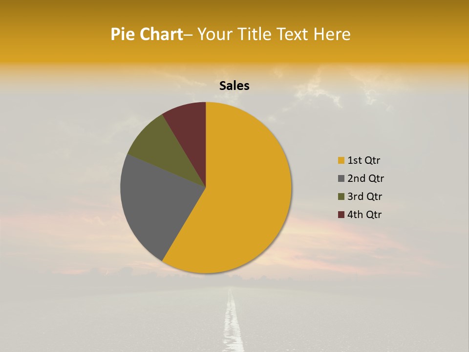 Russia Spring Traffic PowerPoint Template