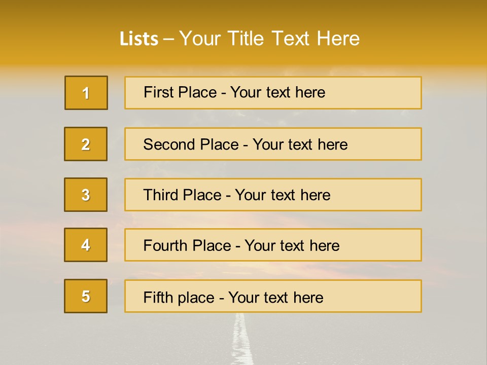 Russia Spring Traffic PowerPoint Template