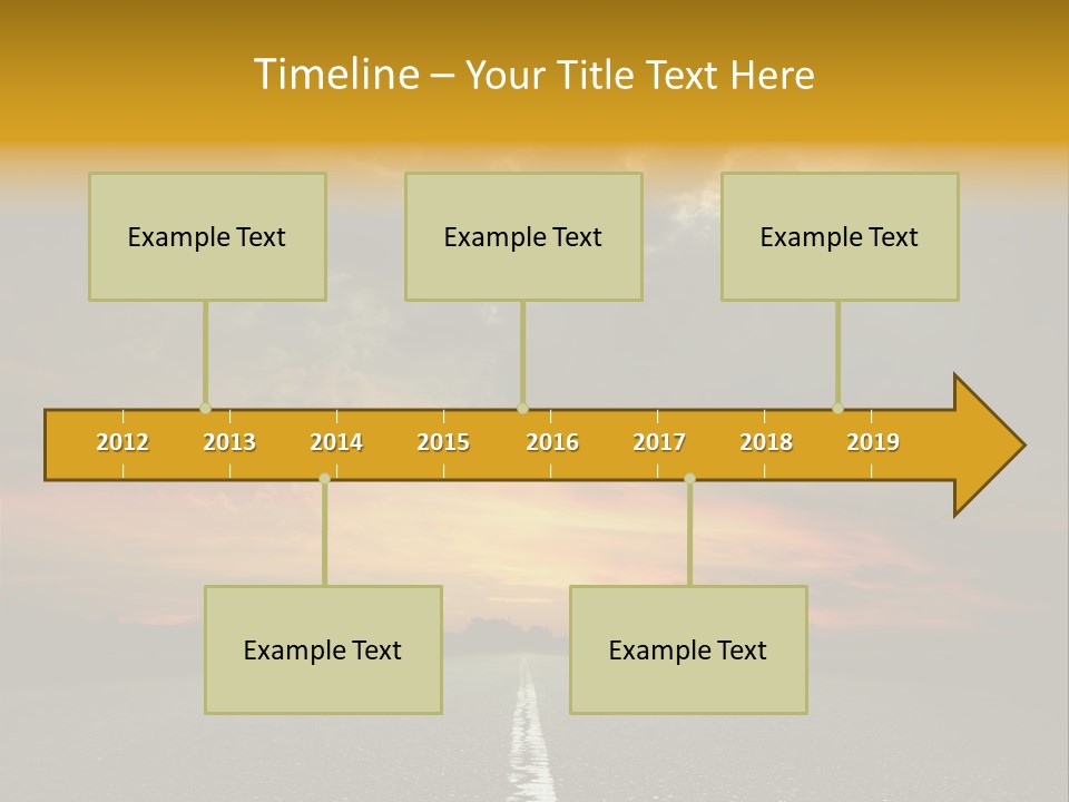 Russia Spring Traffic PowerPoint Template