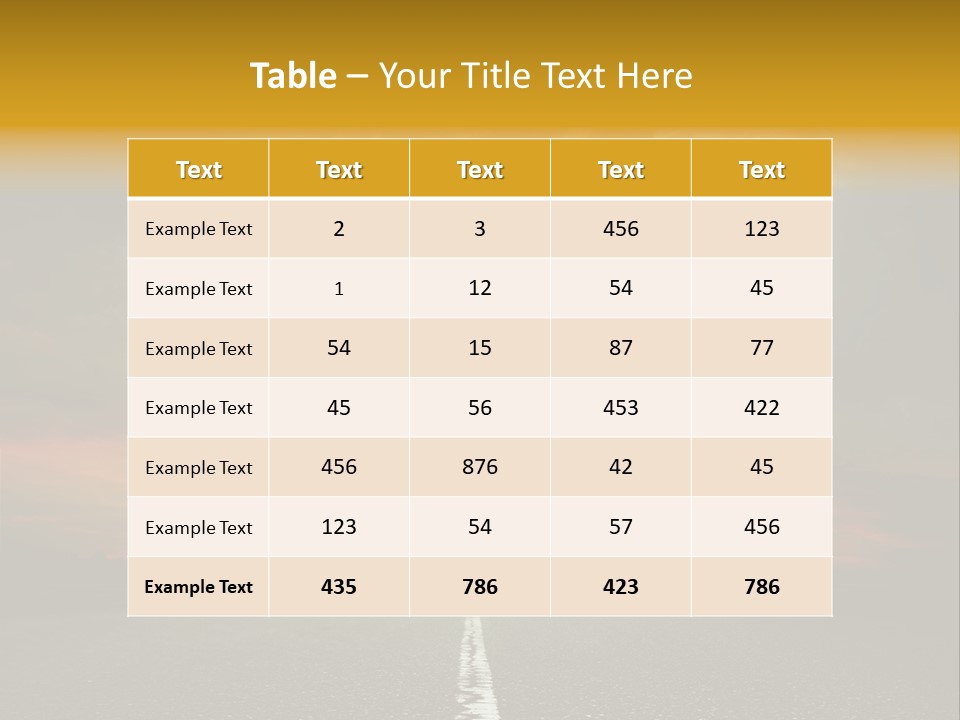 Russia Spring Traffic PowerPoint Template