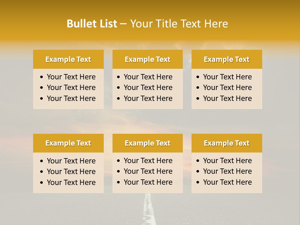 Russia Spring Traffic PowerPoint Template