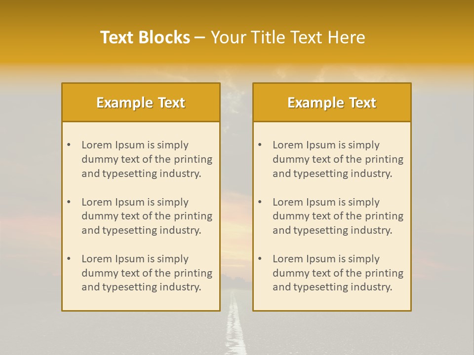 Russia Spring Traffic PowerPoint Template