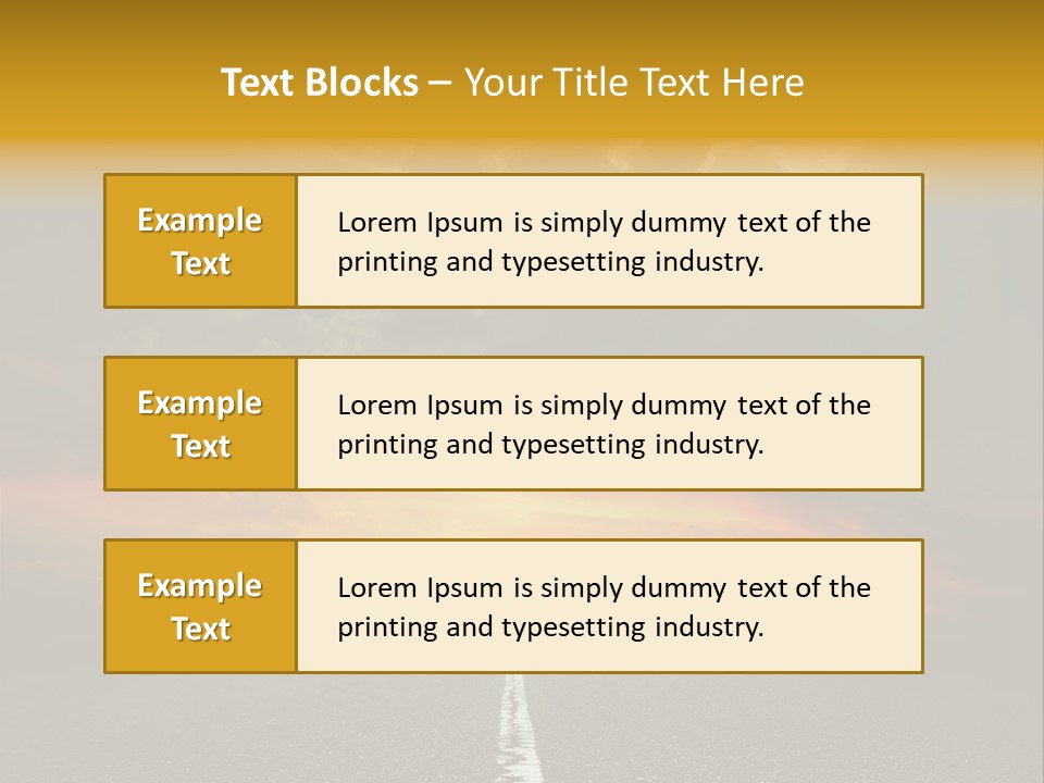 Russia Spring Traffic PowerPoint Template