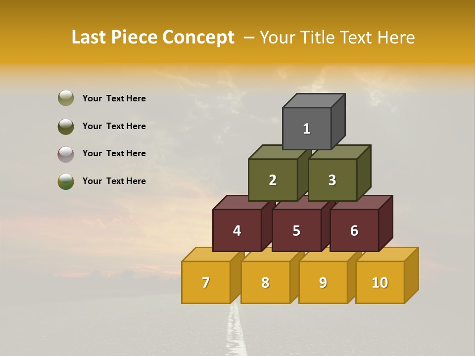 Russia Spring Traffic PowerPoint Template