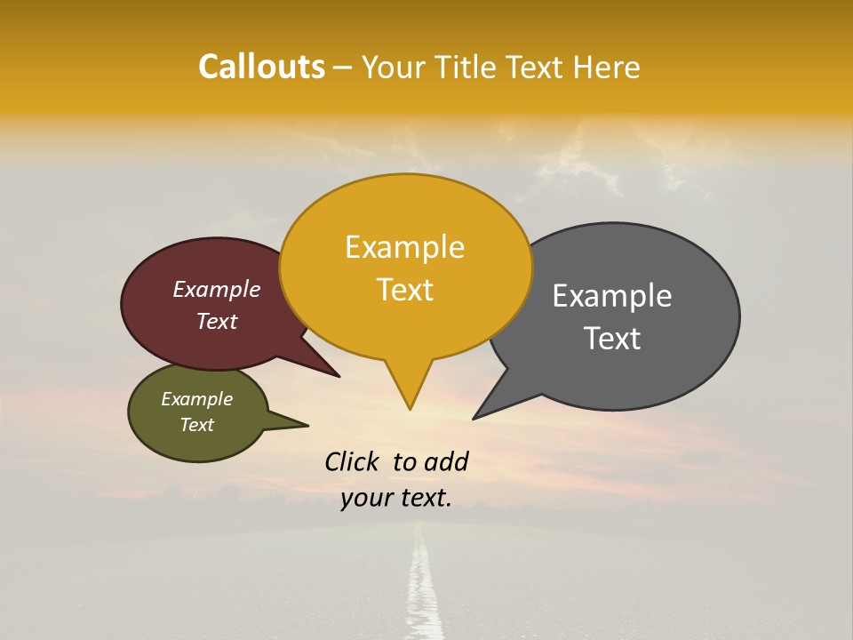Russia Spring Traffic PowerPoint Template