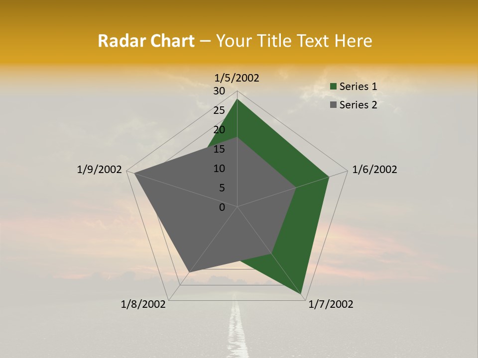 Russia Spring Traffic PowerPoint Template