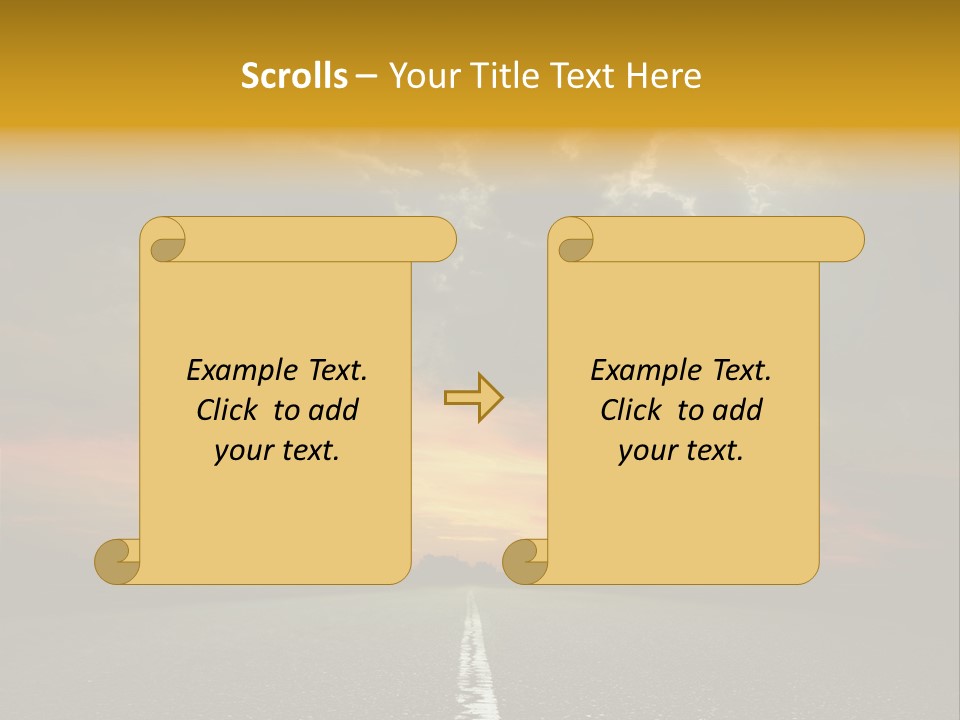 Russia Spring Traffic PowerPoint Template