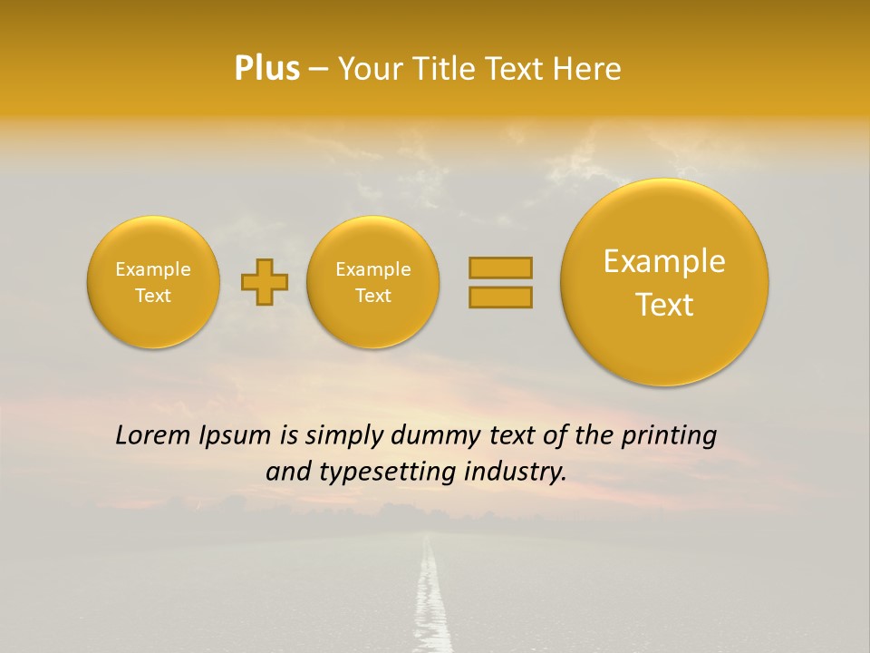 Russia Spring Traffic PowerPoint Template