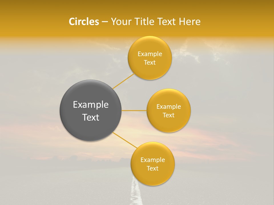 Russia Spring Traffic PowerPoint Template