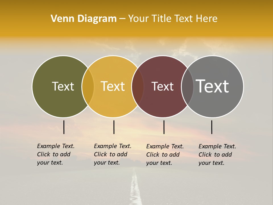 Russia Spring Traffic PowerPoint Template