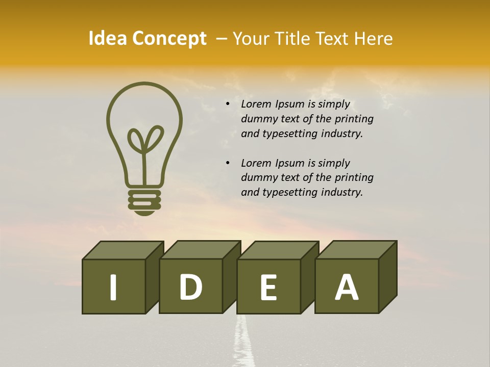 Russia Spring Traffic PowerPoint Template