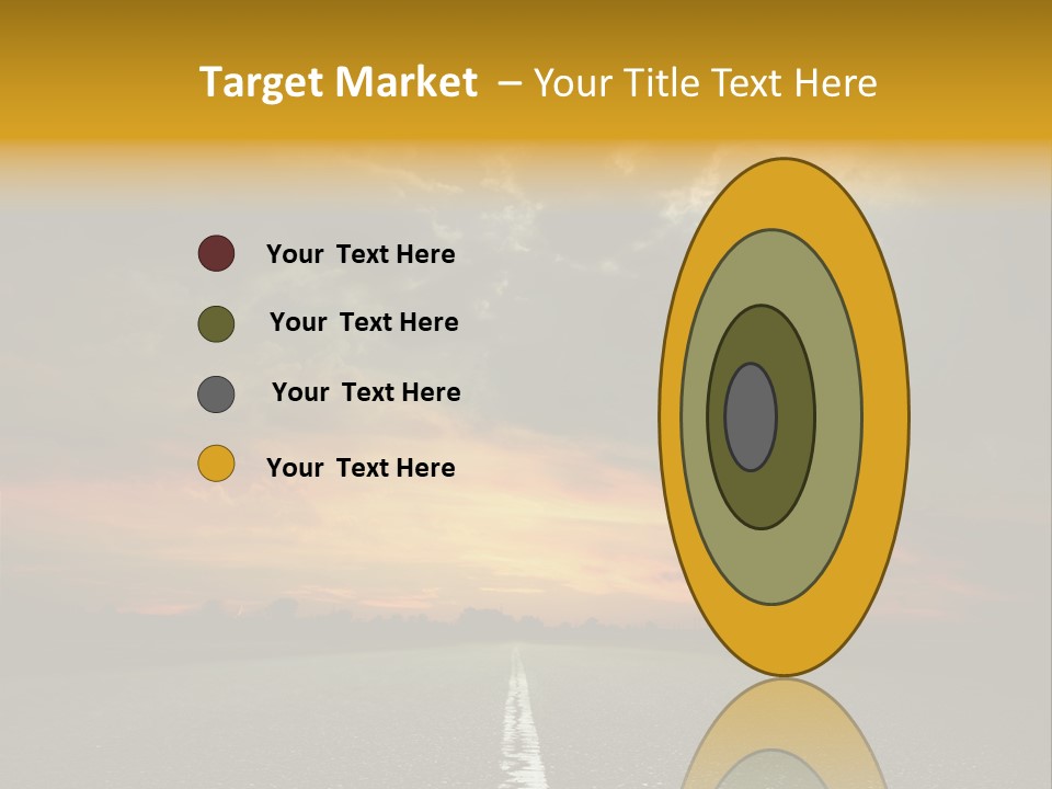 Russia Spring Traffic PowerPoint Template