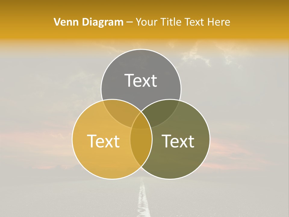 Russia Spring Traffic PowerPoint Template