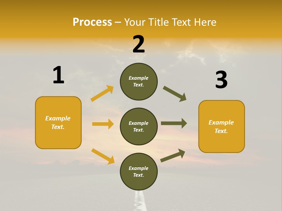 Russia Spring Traffic PowerPoint Template