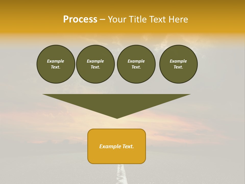 Russia Spring Traffic PowerPoint Template
