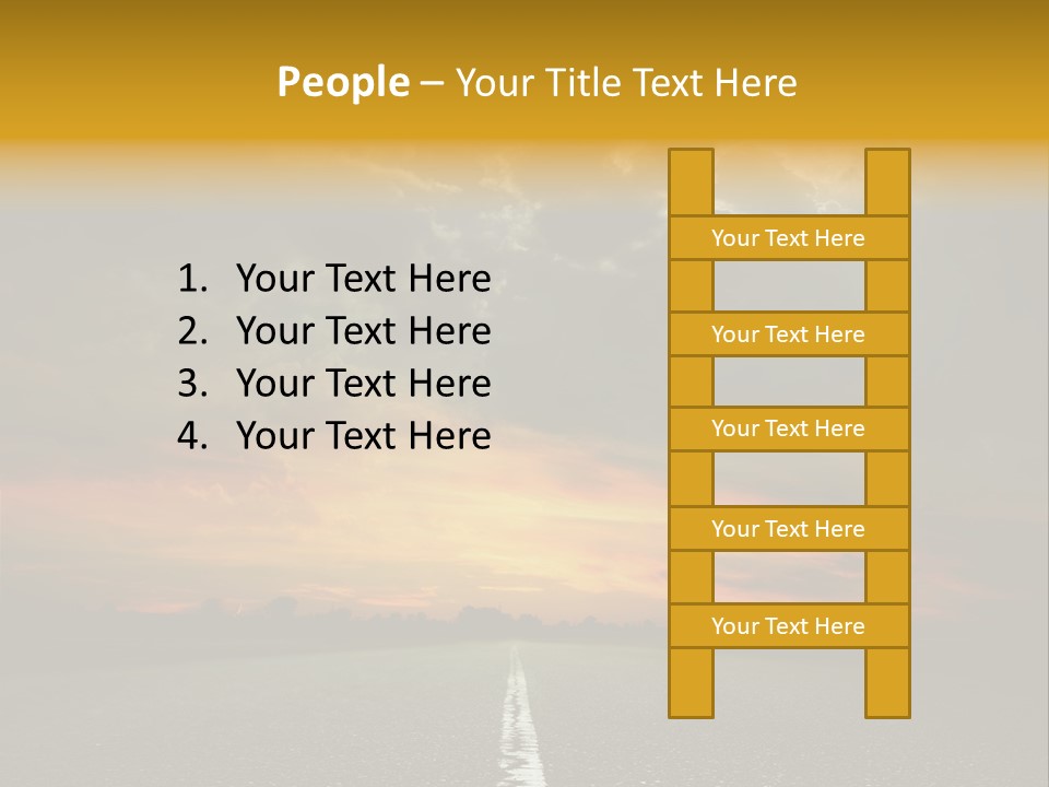 Russia Spring Traffic PowerPoint Template