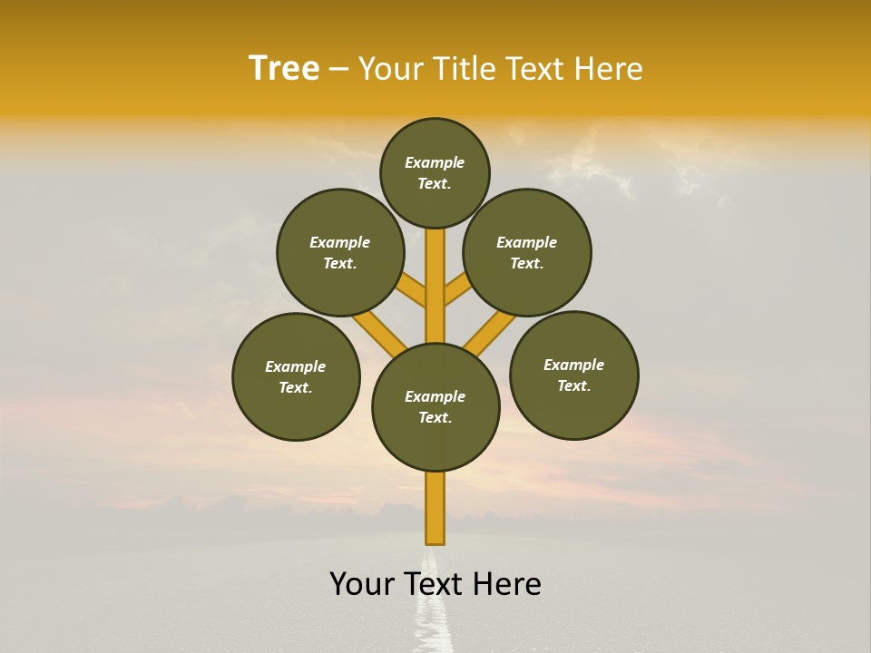 Russia Spring Traffic PowerPoint Template