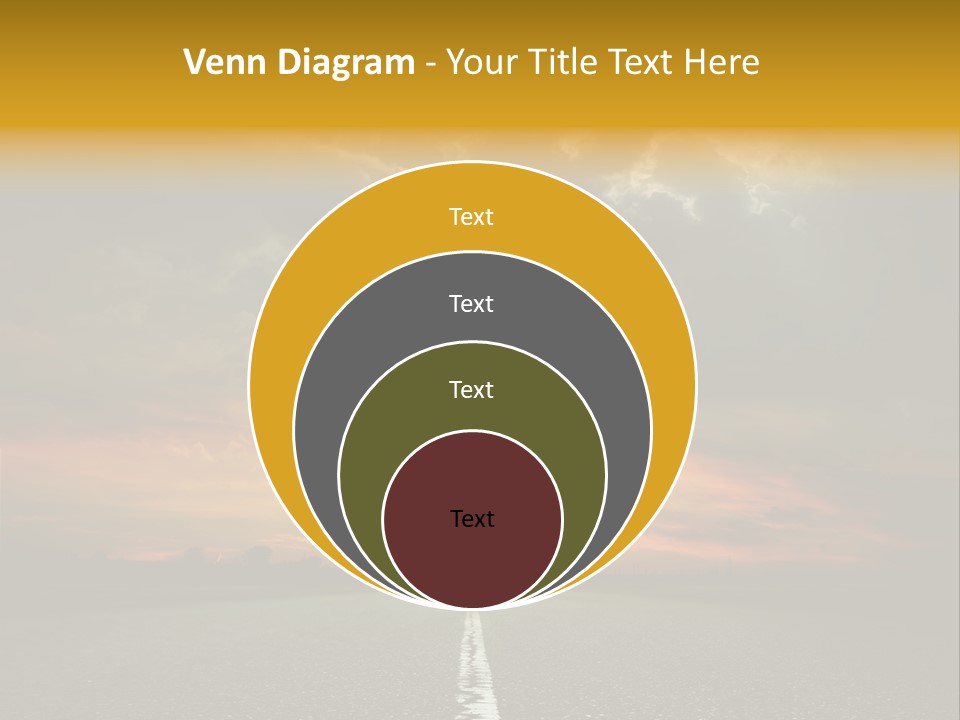 Russia Spring Traffic PowerPoint Template
