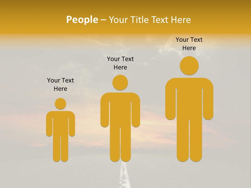 Russia Spring Traffic PowerPoint Template