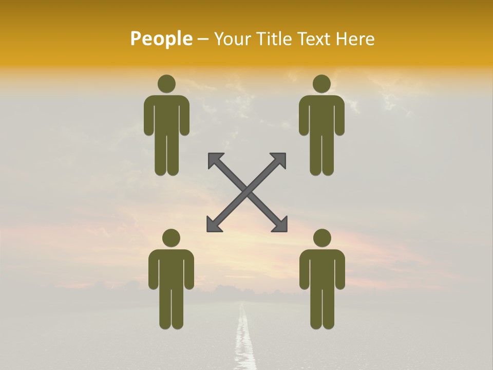 Russia Spring Traffic PowerPoint Template