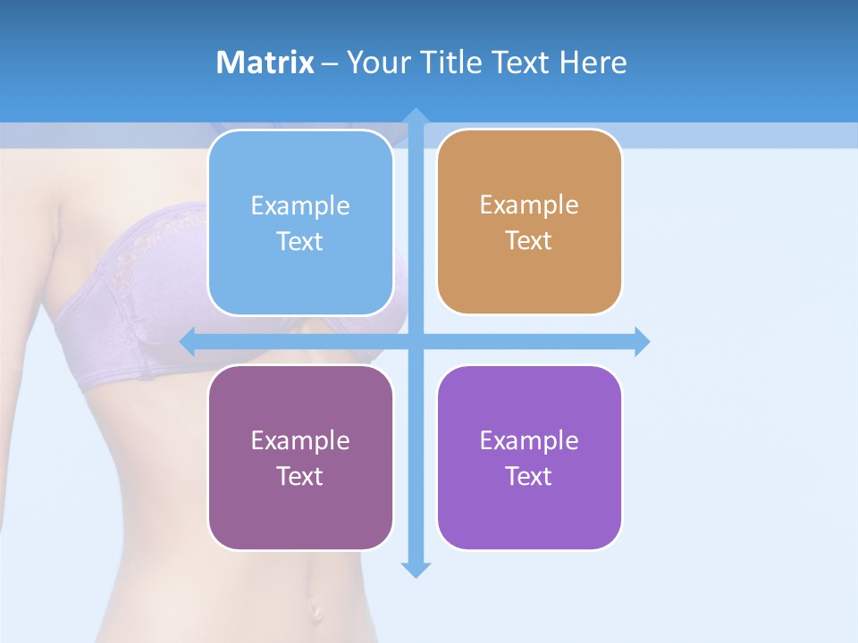 Hands Sexy Girl PowerPoint Template