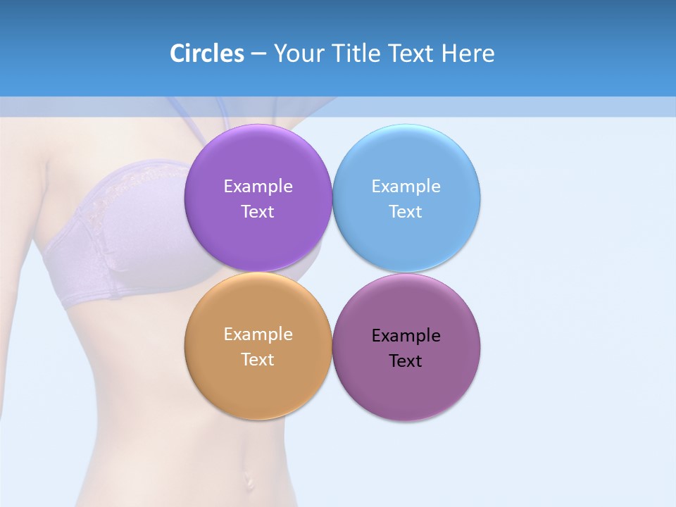 Hands Sexy Girl PowerPoint Template