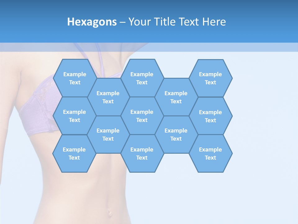 Hands Sexy Girl PowerPoint Template