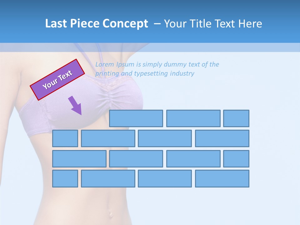Hands Sexy Girl PowerPoint Template