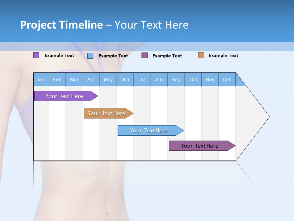 Hands Sexy Girl PowerPoint Template