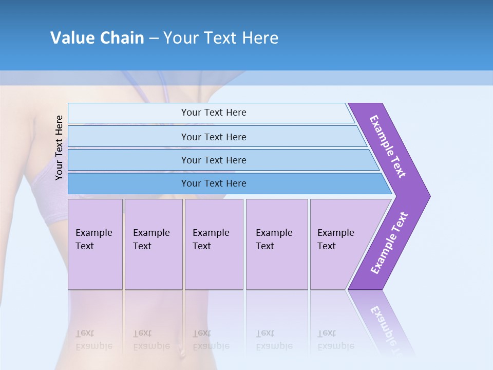 Hands Sexy Girl PowerPoint Template