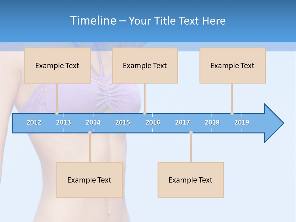 Hands Sexy Girl PowerPoint Template