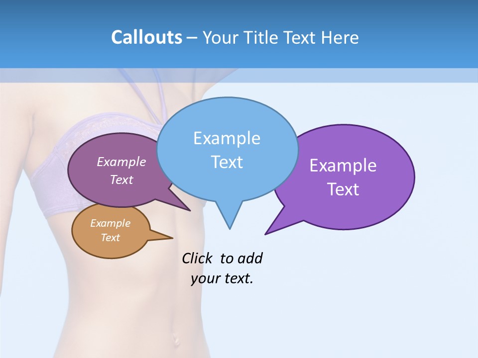 Hands Sexy Girl PowerPoint Template