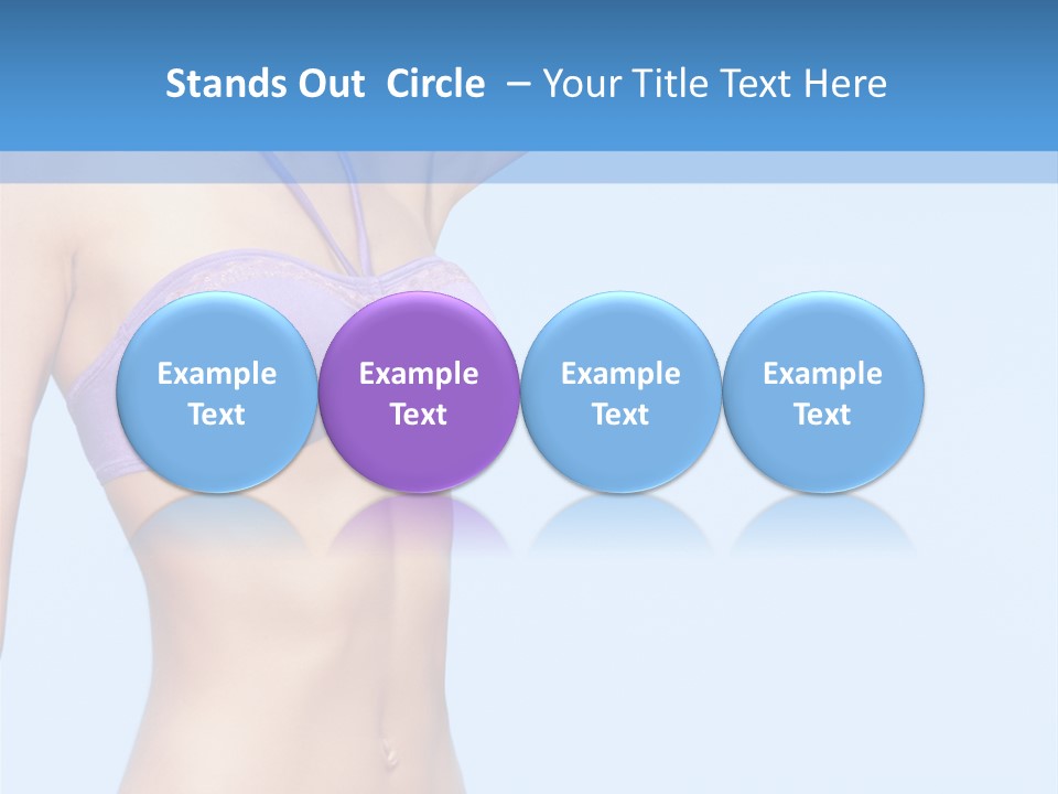Hands Sexy Girl PowerPoint Template