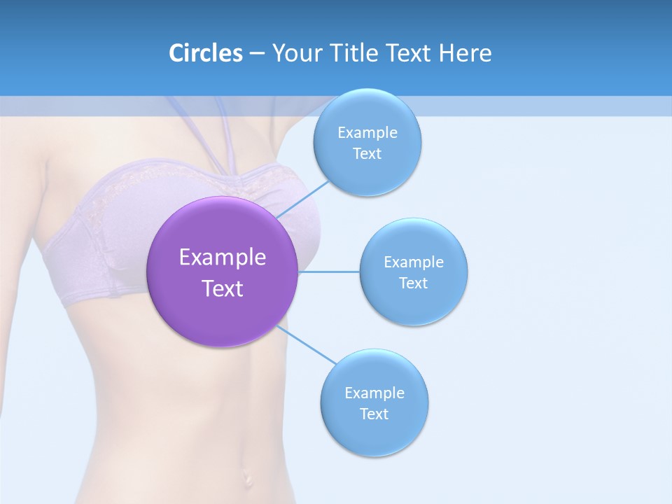 Hands Sexy Girl PowerPoint Template