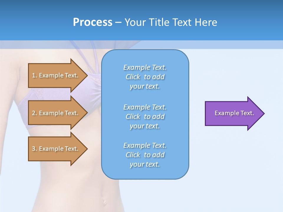 Hands Sexy Girl PowerPoint Template