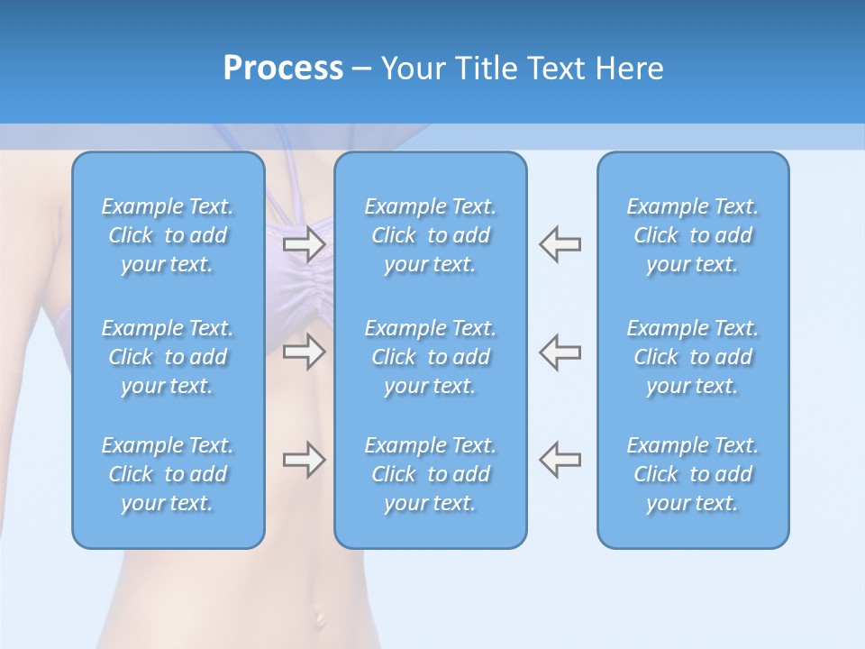 Hands Sexy Girl PowerPoint Template