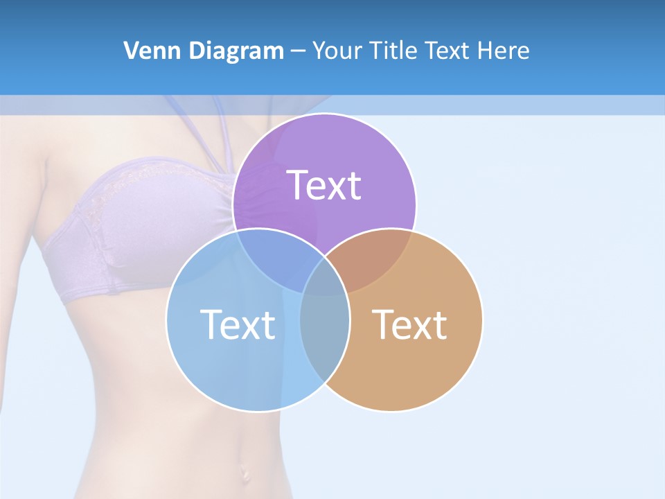 Hands Sexy Girl PowerPoint Template