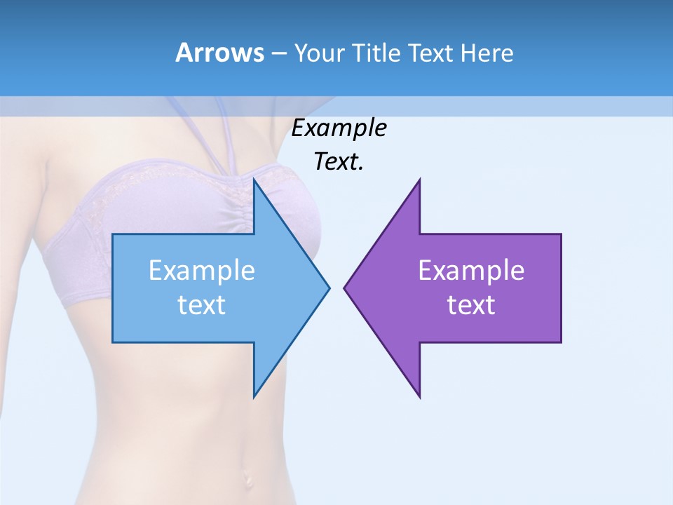 Hands Sexy Girl PowerPoint Template