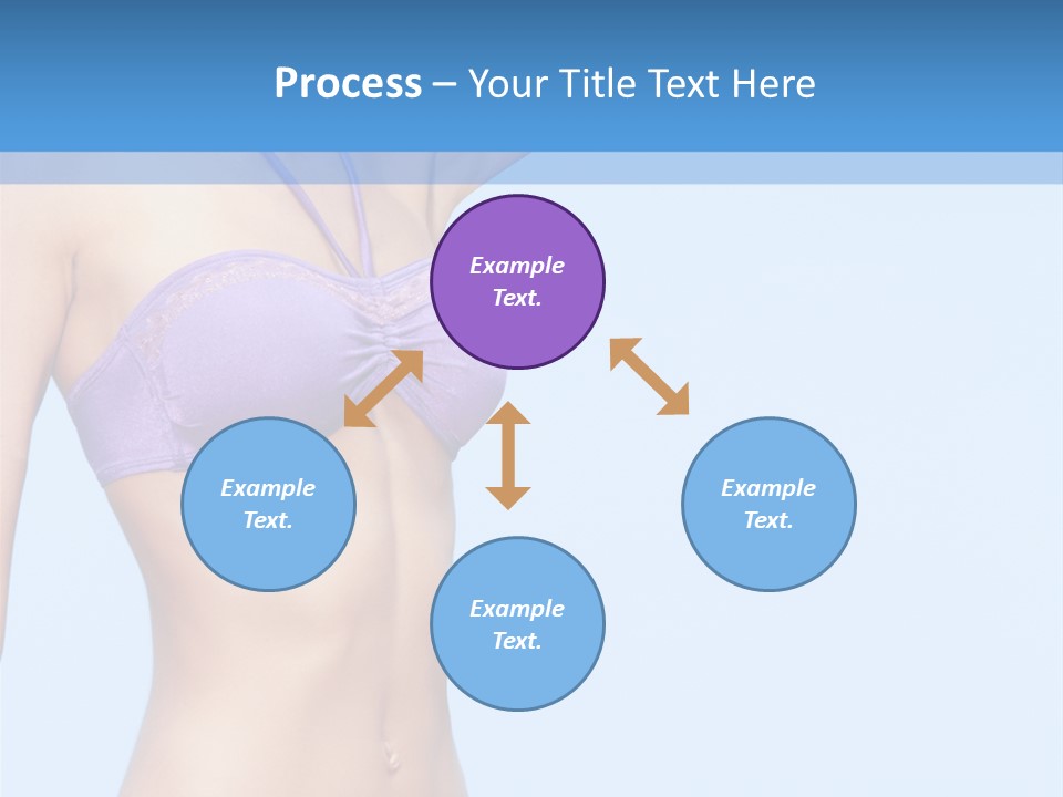 Hands Sexy Girl PowerPoint Template