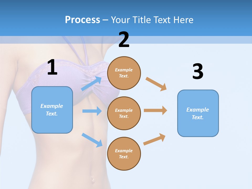 Hands Sexy Girl PowerPoint Template