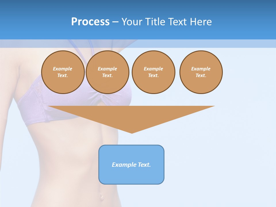 Hands Sexy Girl PowerPoint Template