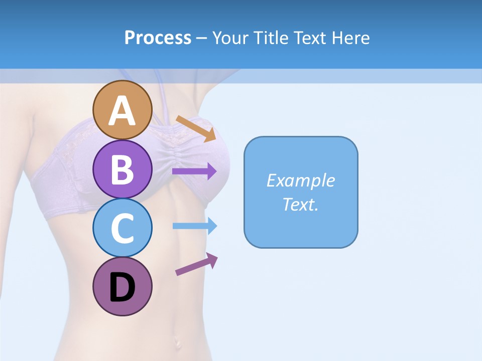 Hands Sexy Girl PowerPoint Template