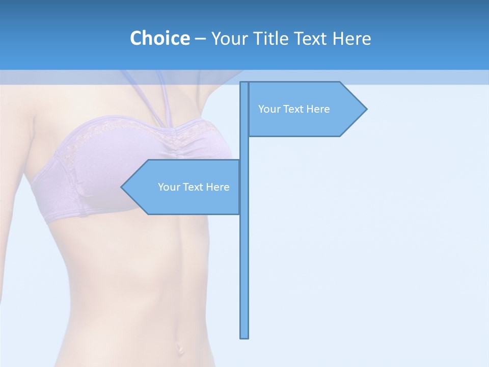 Hands Sexy Girl PowerPoint Template